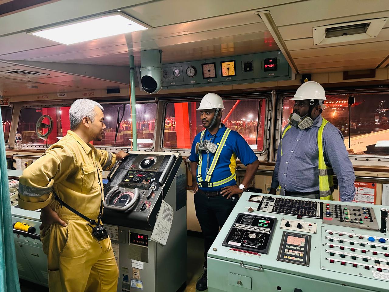 Ship Bridge Inspection